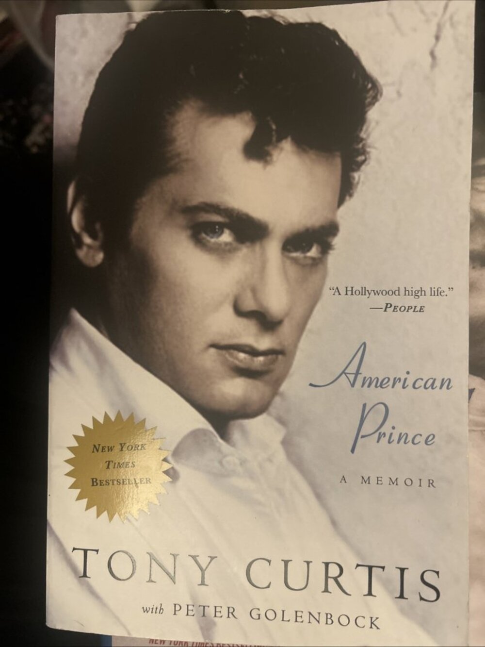 Tony Curtis American Prince Preowned Very Good Condition